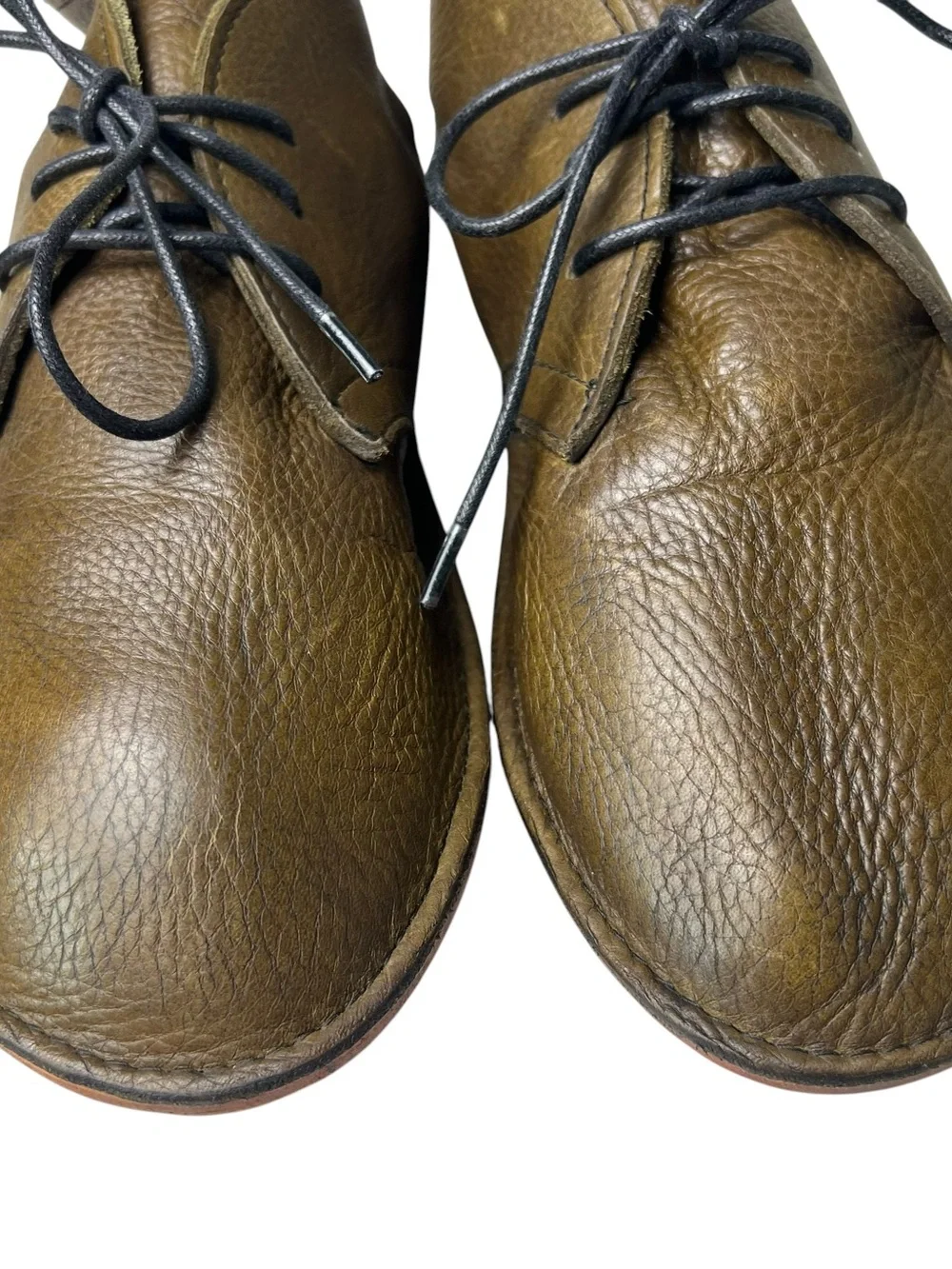 SoftStar Hawthorne Minimalist Barefoot Unisex M8/W9.5 Brown Leather Chukka Boots
